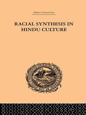 cover image of Racial Synthesis in Hindu Culture